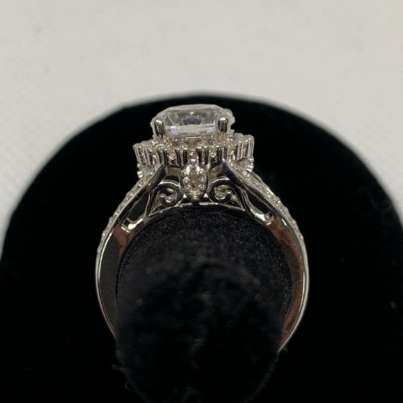 Flawless K-Star Simulated Diamond Ring - Picture 11 of 12